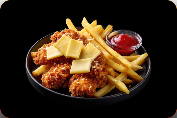 3 Strips Crispy + 1 Sos la alegere